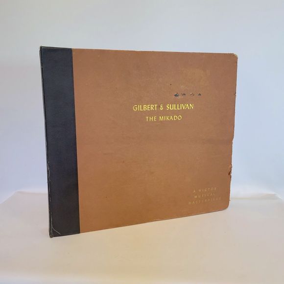 Vintage Victor Gilbert & Sullivan The Mikado (1885) 11 Record Set #DC-26 - Picture 1 of 15